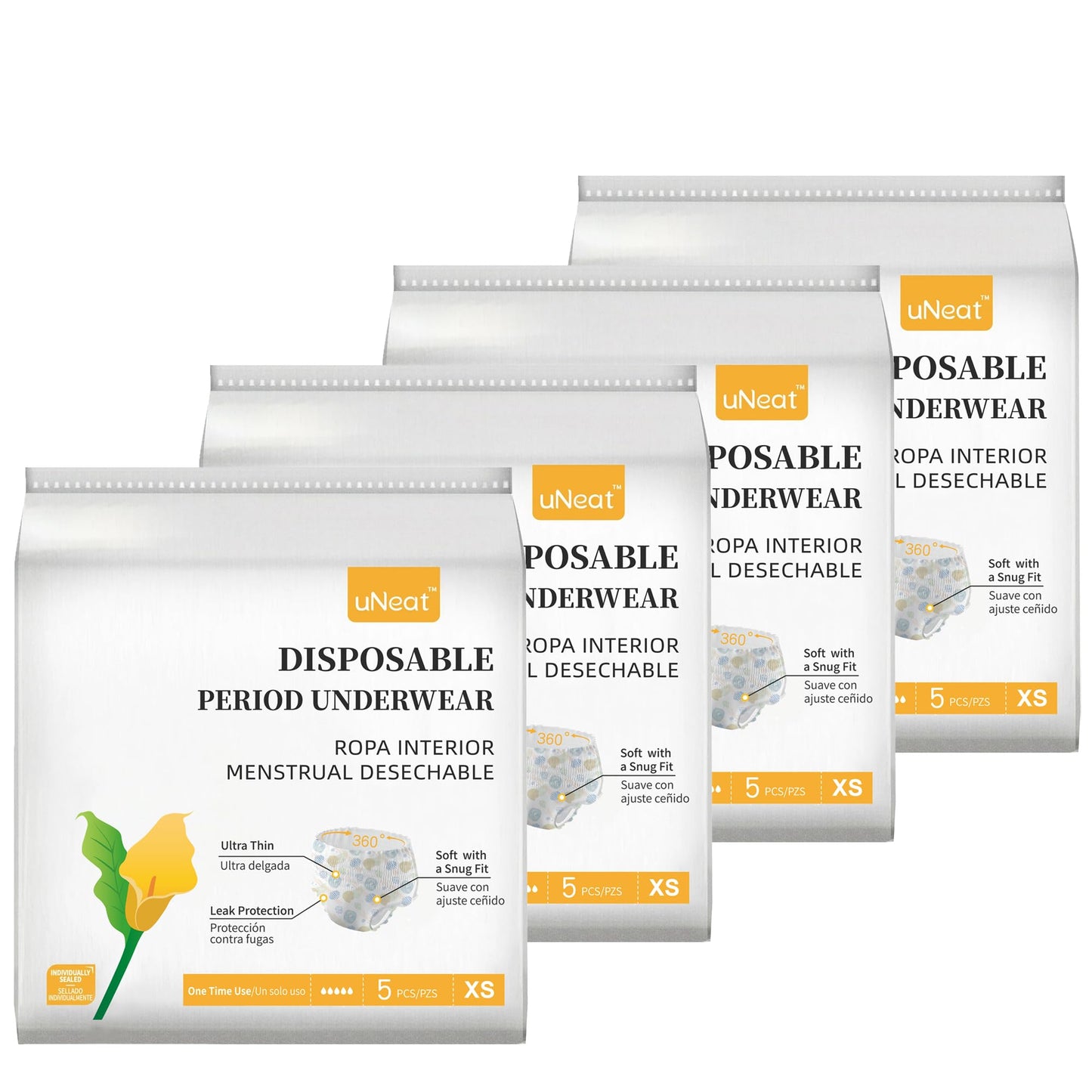 Disposable Leakproof Period Underwear for Overnight Protection