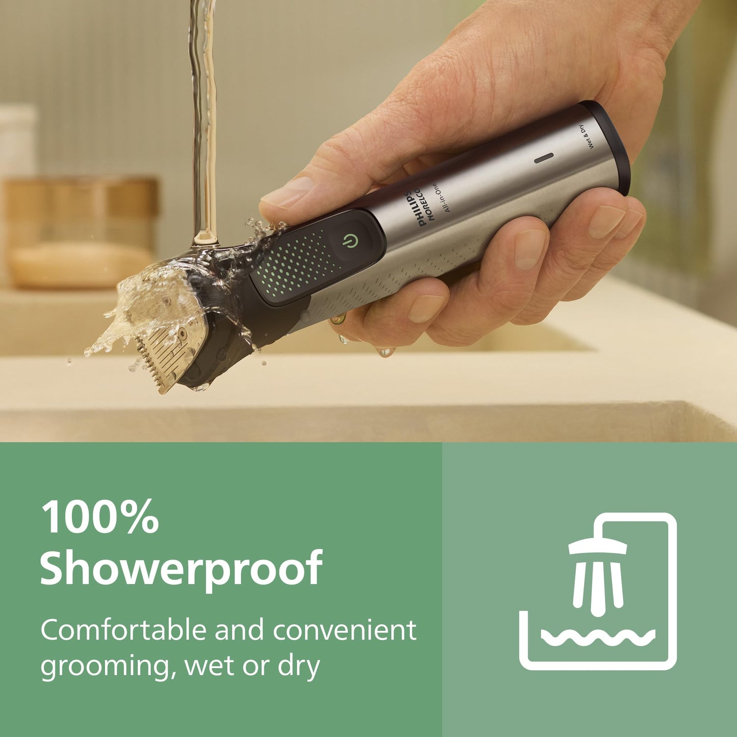 NORELCO Norelco 9000 Trimmer Face,Hair,Body Stainless Steel Wet and Dry Men