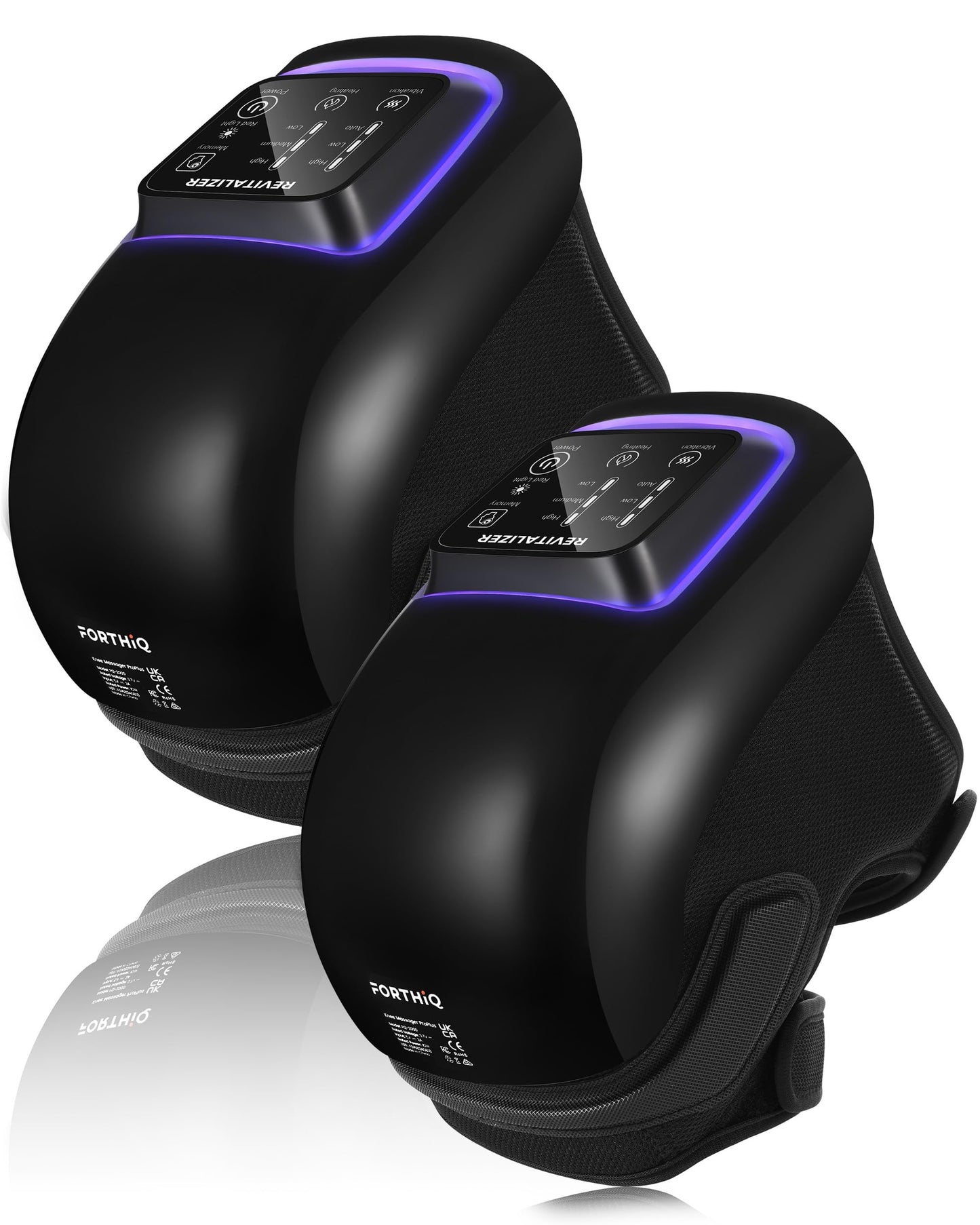 Heated Knee Massager with Red Light Therapy for Pain Relief
