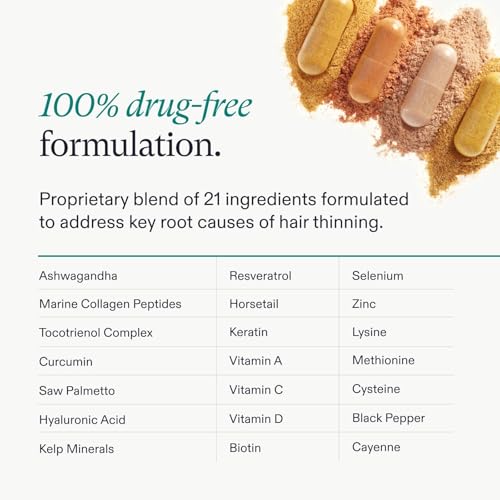 Women's Hair Growth Supplement for Thicker & Stronger Hair