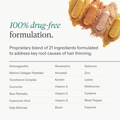 Women's Hair Growth Supplement for Thicker & Stronger Hair