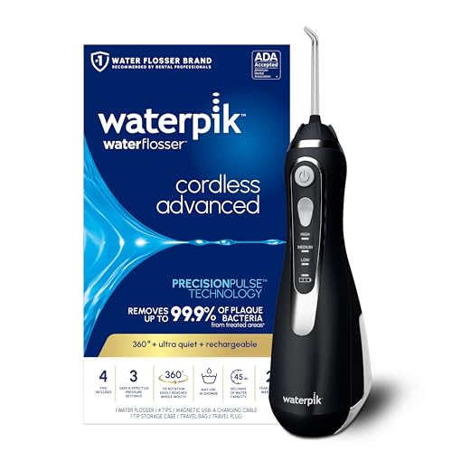 Cordless Rechargeable Water Flosser for Teeth & Gum Care