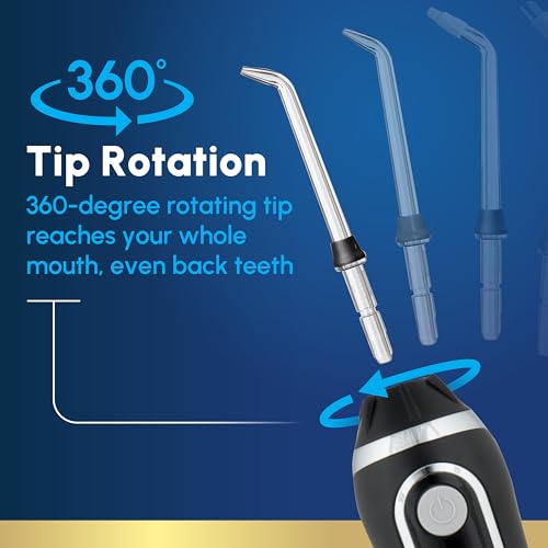 Cordless Rechargeable Water Flosser for Teeth & Gum Care