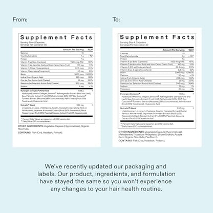 Women's Hair Growth Supplement for Thicker & Stronger Hair
