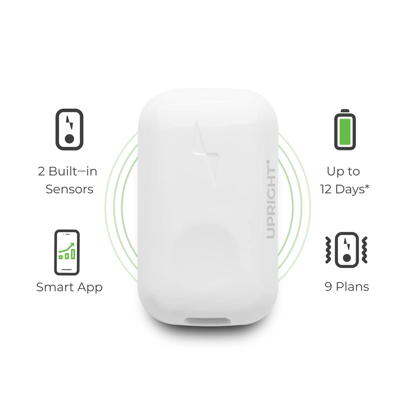 Upright GO 2 Premium | Posture Trainer & Tracker for Women & Men with Smart App