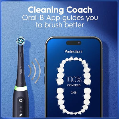 Rechargeable Electric Toothbrush with 5 Modes & Pressure Sensor