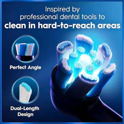 Rechargeable Electric Toothbrush with 5 Modes & Pressure Sensor