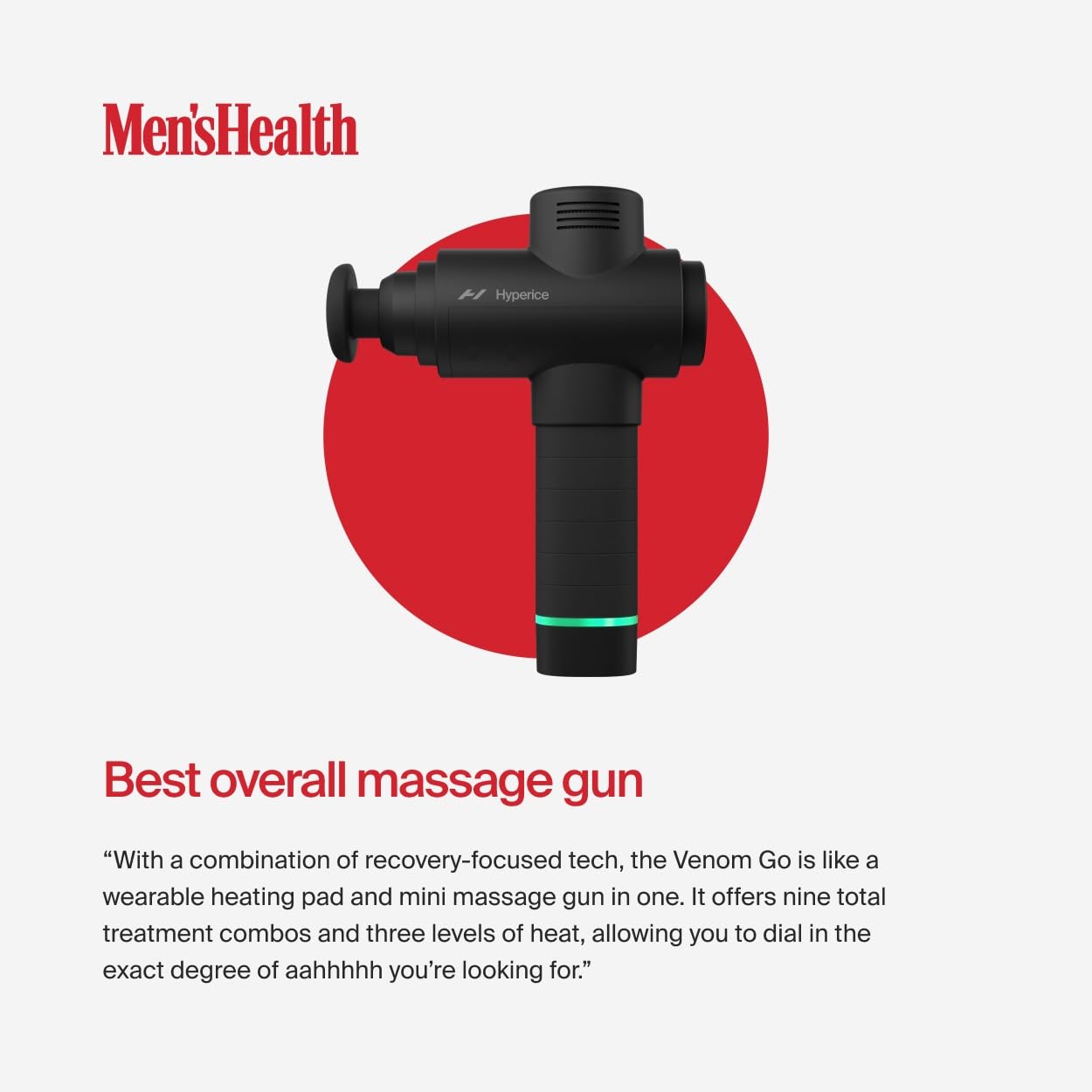 Professional Percussion Massage Gun with 5 Speeds & 5 Heads
