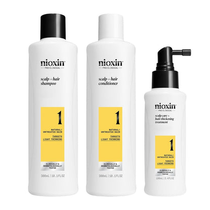 Scalp & Hair Thickening System for Thinning Hair, 3-Month Kit