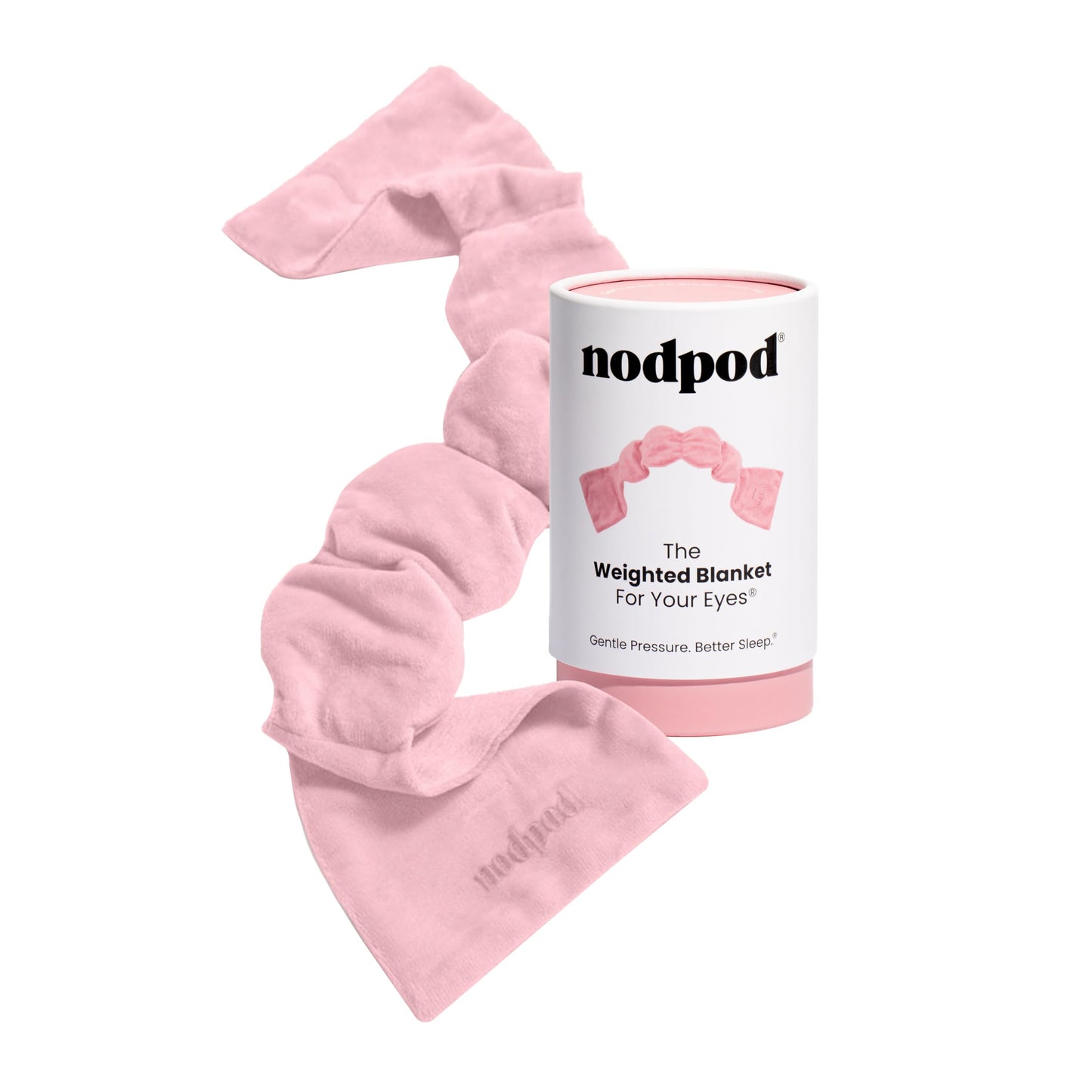 Weighted Sleep Mask with Gentle Pressure & Light Blocking