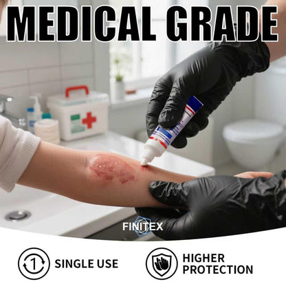 Black Nitrile Examination Gloves, Powder-Free, 3 Mil, 1,000 Count