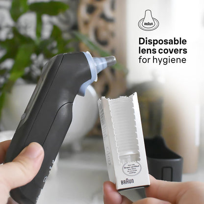 Digital Ear Thermometer with Age Precision and App Connectivity