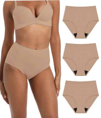 IRISMORII Women's Leakproof Incontinence Underwear Washable 3 Pack
