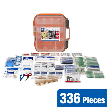 OSHA-Compliant 336-Piece First Aid Kit for 100 People