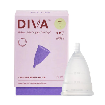 Reusable Silicone Menstrual Cup for Up to 12 Hours Leak Protection