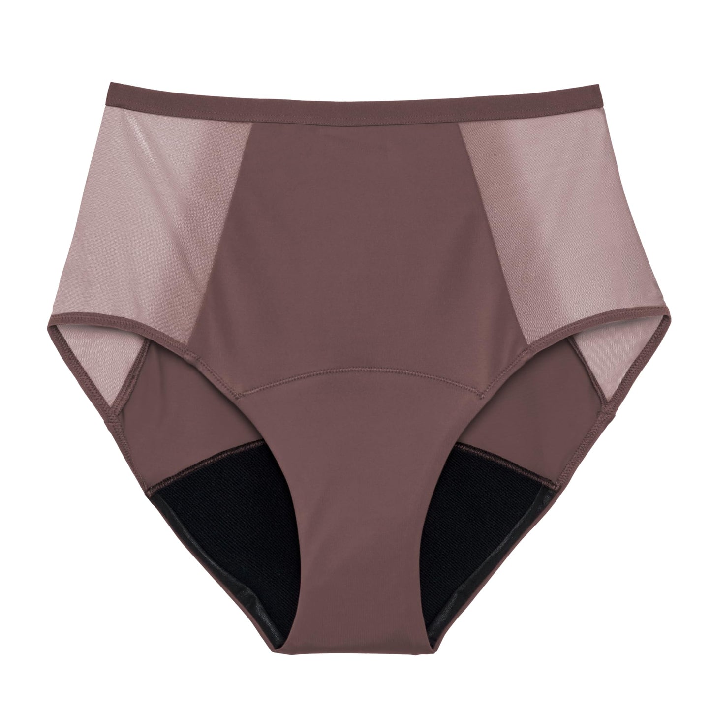 High-Waist Absorbent Period Underwear for All-Day Leak Protection