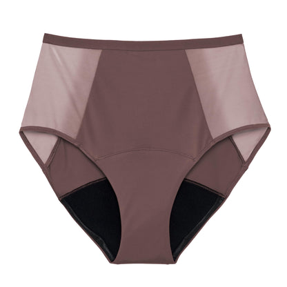 High-Waist Absorbent Period Underwear for All-Day Leak Protection