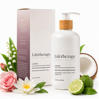 Lifetherapy 3-in-1 Body Wash, Bubble Bath & Hand Wash