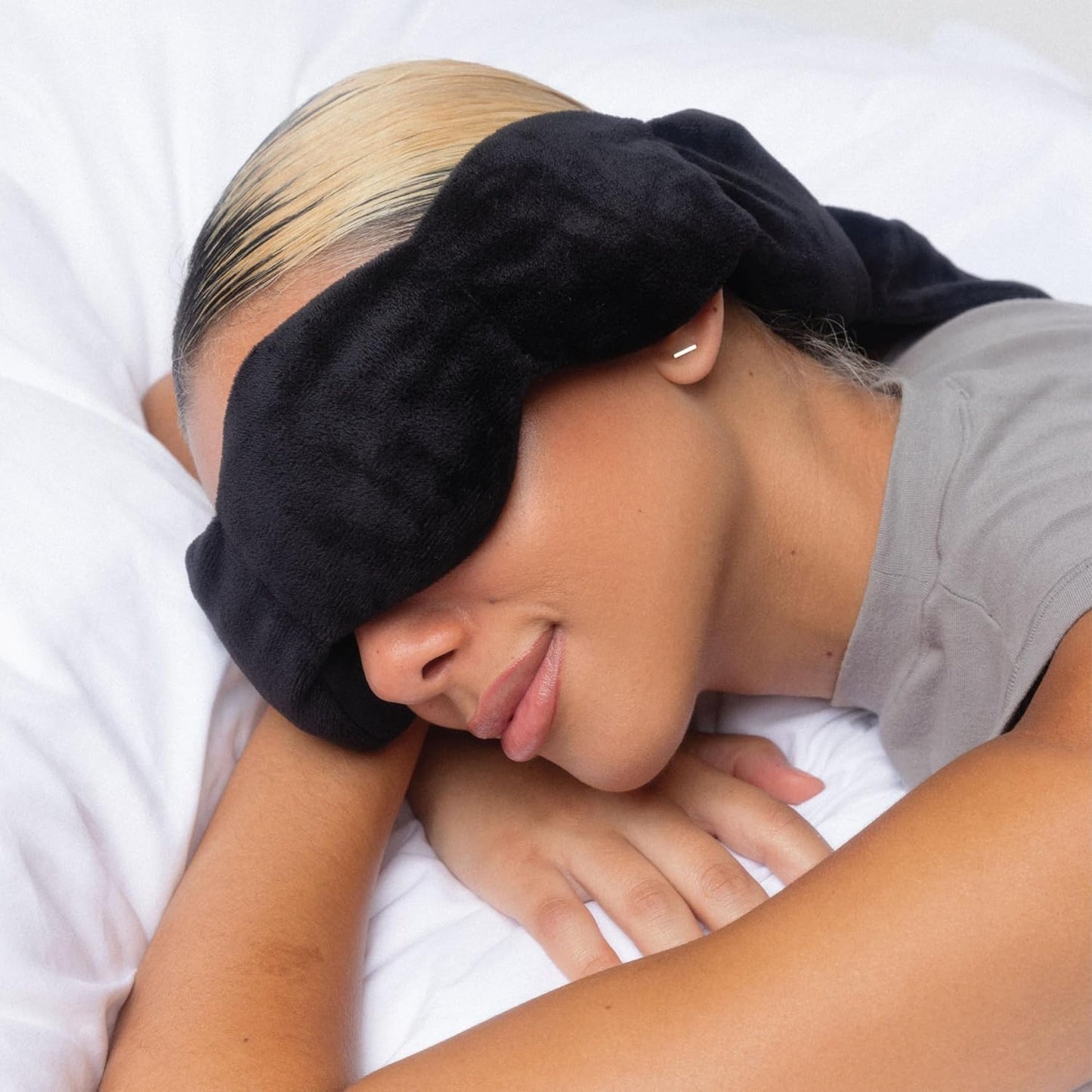 Weighted Sleep Mask with Gentle Pressure & Light Blocking