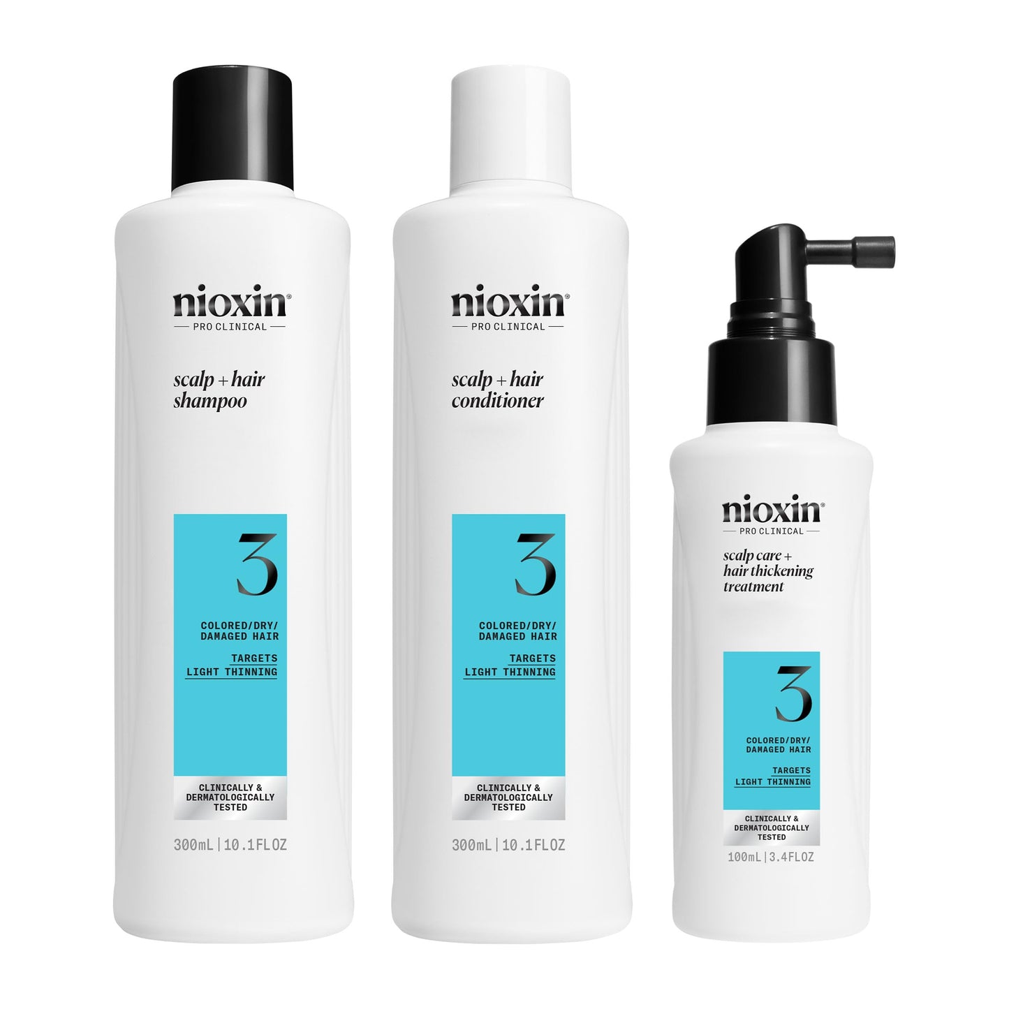 Scalp & Hair Thickening System for Thinning Hair, 3-Month Kit