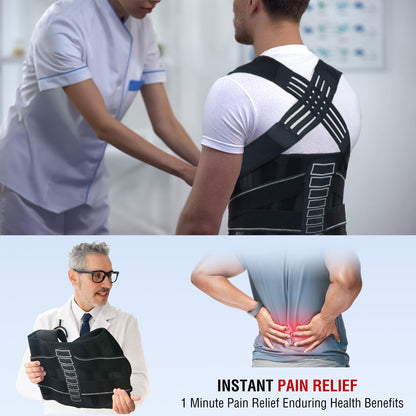 Spine Alignment Posture Corrector for Lower Back Support