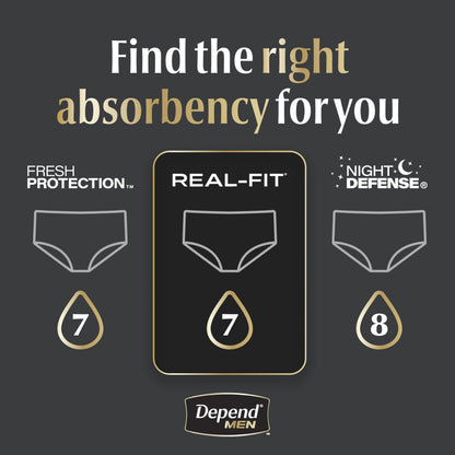 Depend Real Fit Adult Diapers