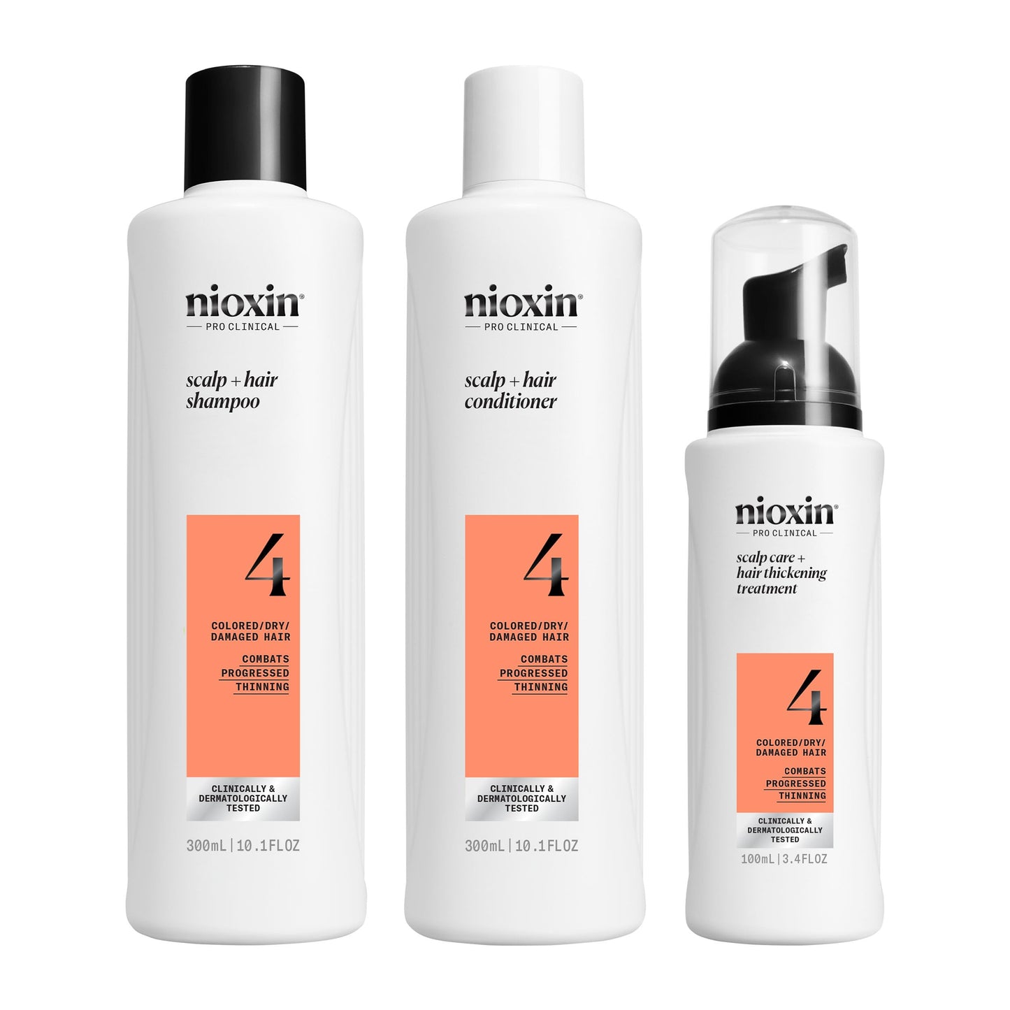 Scalp & Hair Thickening System for Thinning Hair, 3-Month Kit