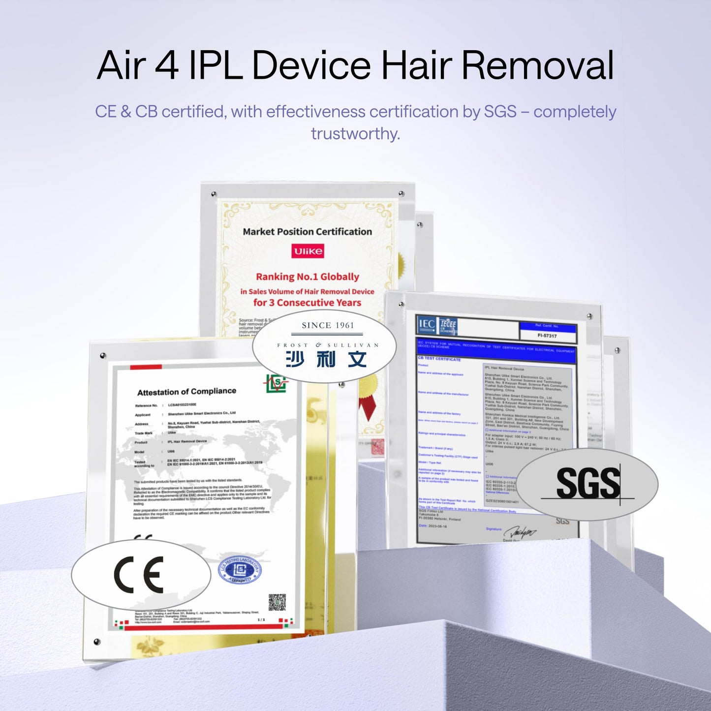 Ulike Air 4 IPL Hair Removal Device