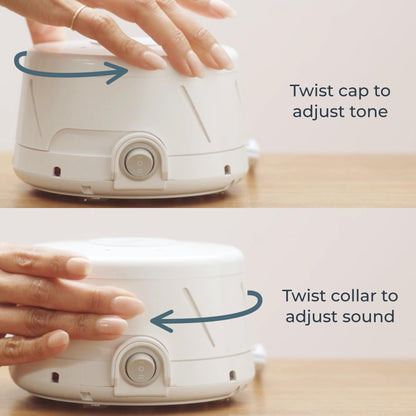 Natural Fan White Noise Machine for Sleep, Travel & Privacy