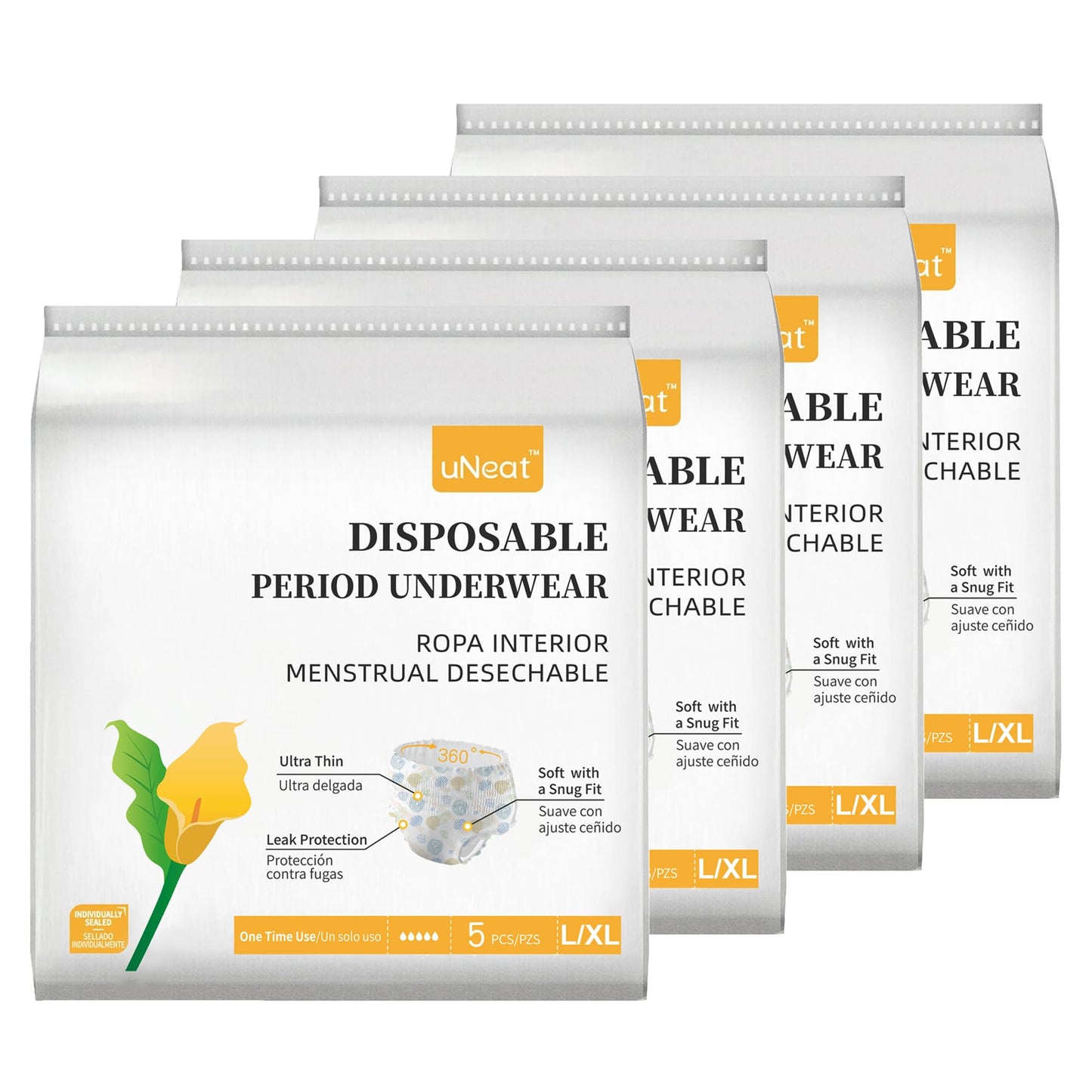 Disposable Leakproof Period Underwear for Overnight Protection