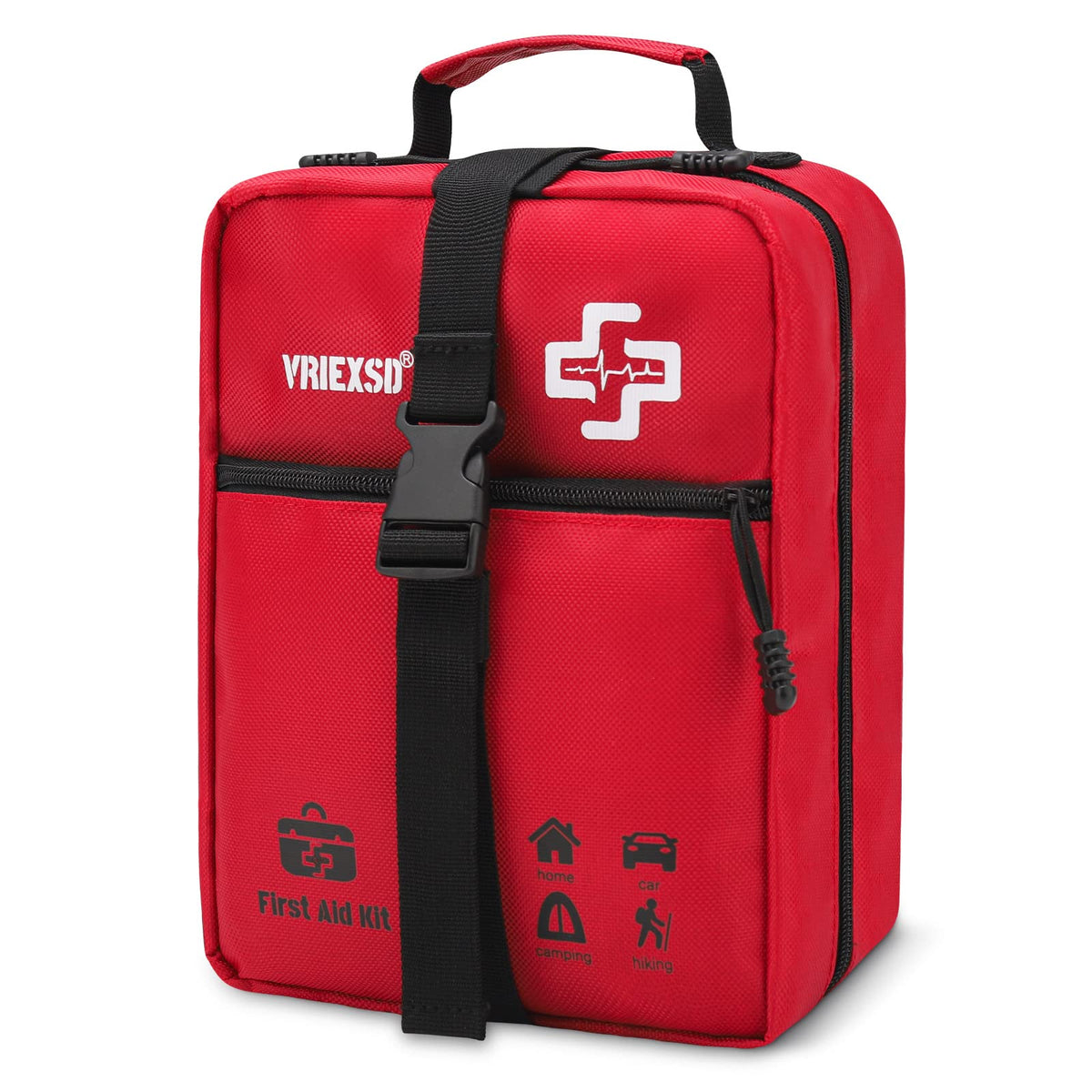400-Piece Large Emergency First Aid Kit for Home, Travel & Outdoor Use