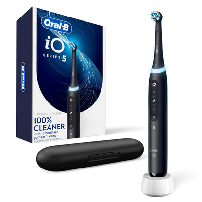 Rechargeable Electric Toothbrush with 5 Modes & Pressure Sensor