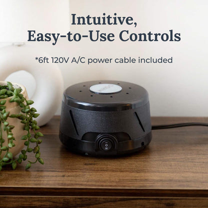 Natural Fan White Noise Machine for Sleep, Travel & Privacy