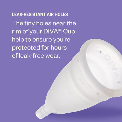 Reusable Silicone Menstrual Cup for Up to 12 Hours Leak Protection