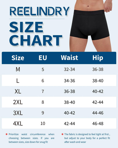 Washable Men’s Incontinence Underwear with Leakproof Absorbent Protection