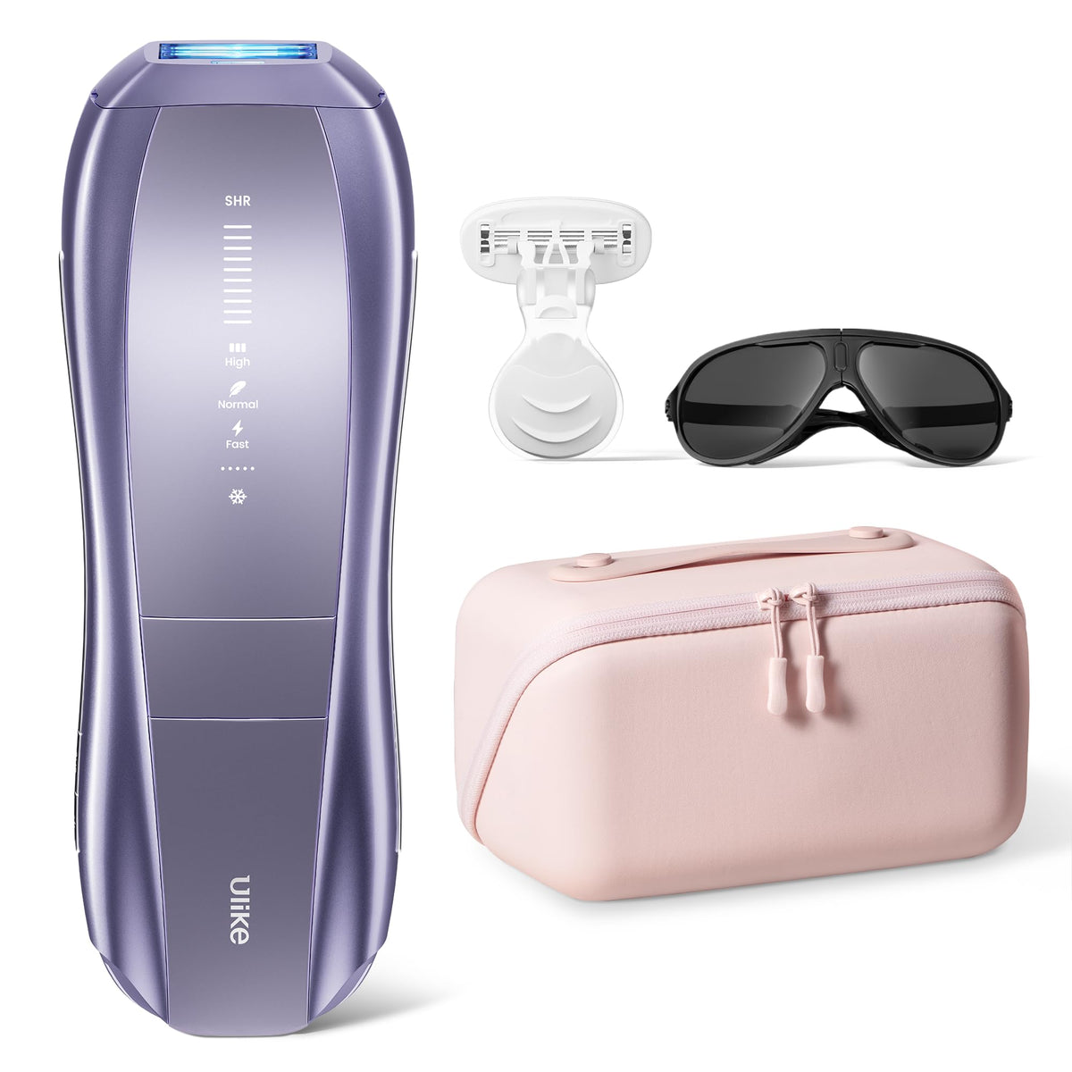 IPL Hair Removal Device with Ice-Cooling & Skin Sensor