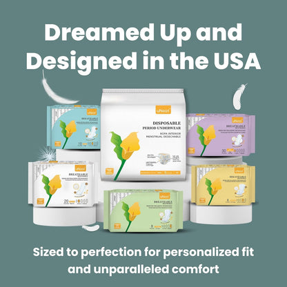 Disposable Leakproof Period Underwear for Overnight Protection