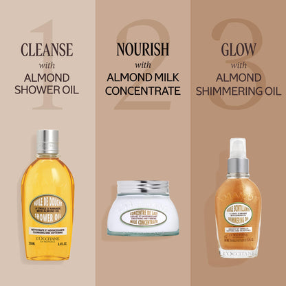 Lightweight Almond Body Oil for Soft, Hydrated Skin