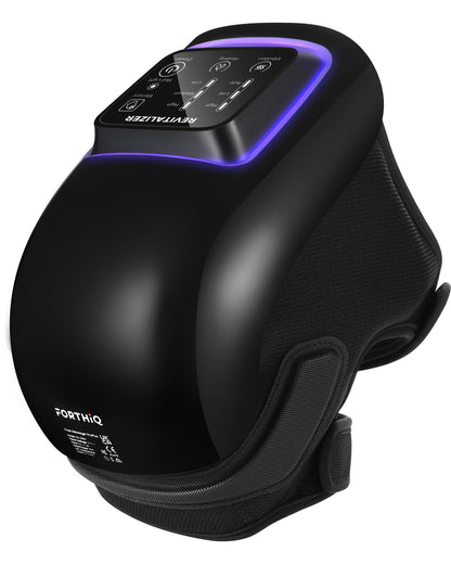 Heated Knee Massager with Red Light Therapy for Pain Relief