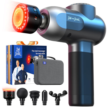 Deep Tissue Percussion Massage Gun with 5 Speeds & 5 Heads
