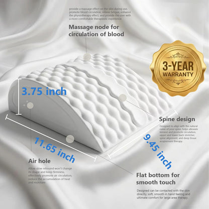 Hot & Cold Therapy Lumbar Support Pillow for Back & Sciatica Relief
