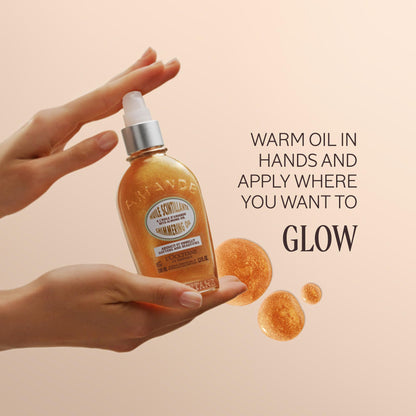 Lightweight Almond Body Oil for Soft, Hydrated Skin