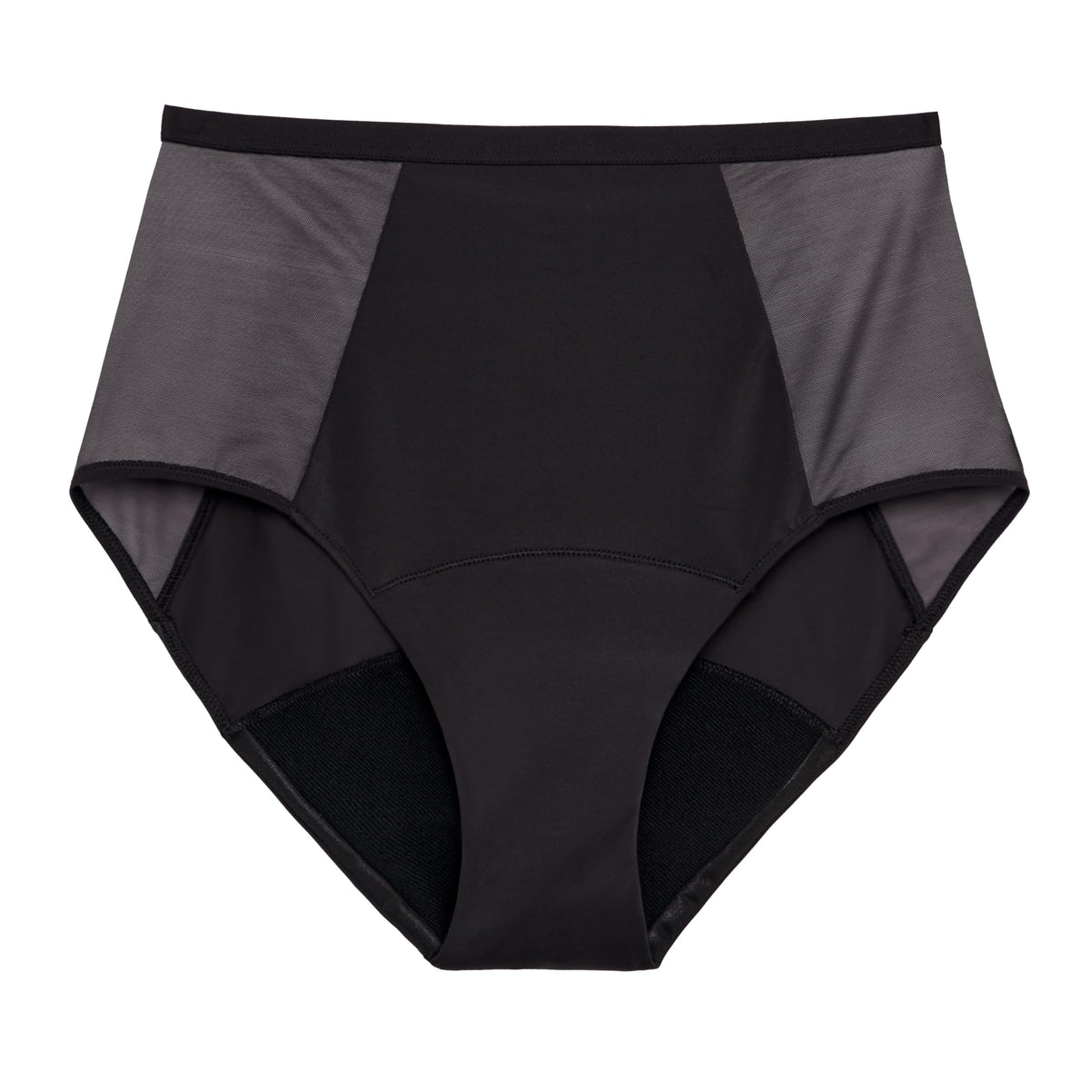 High-Waist Absorbent Period Underwear for All-Day Leak Protection