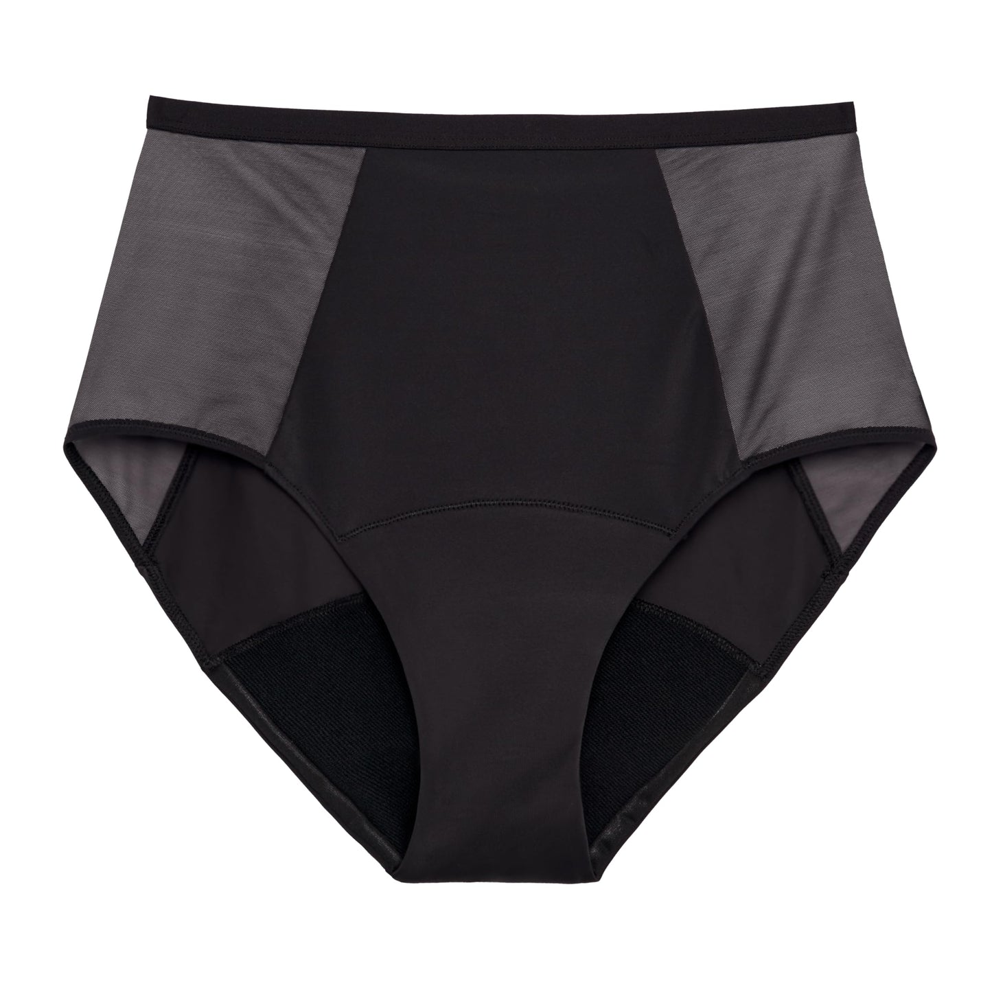 High-Waist Absorbent Period Underwear for All-Day Leak Protection
