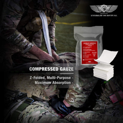 Emergency Trauma First Aid Kit with Tourniquet and 36-Inch Splint