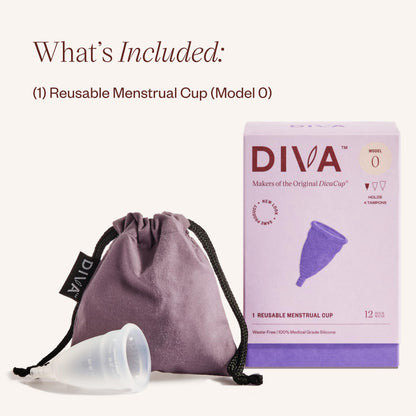 Reusable Silicone Menstrual Cup for Up to 12 Hours Leak Protection