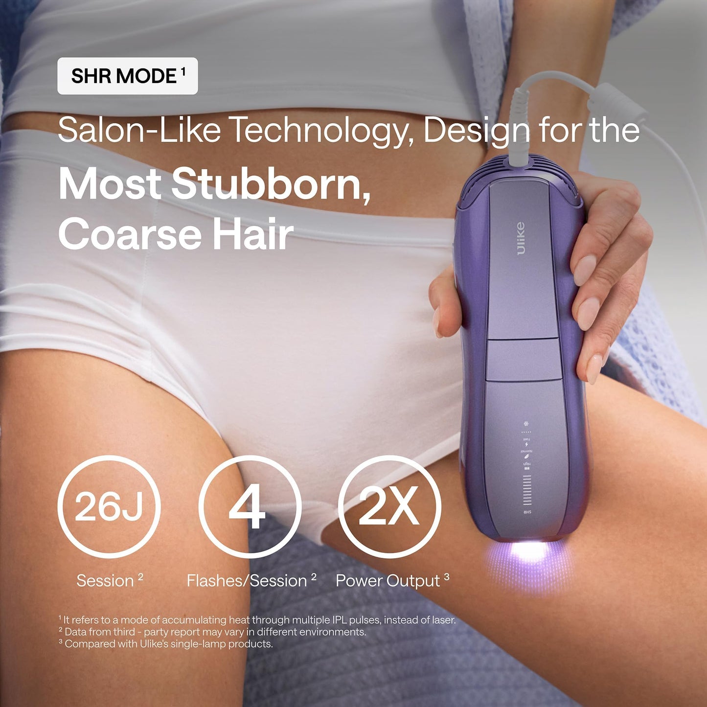 IPL Hair Removal Device with Ice-Cooling & Skin Sensor