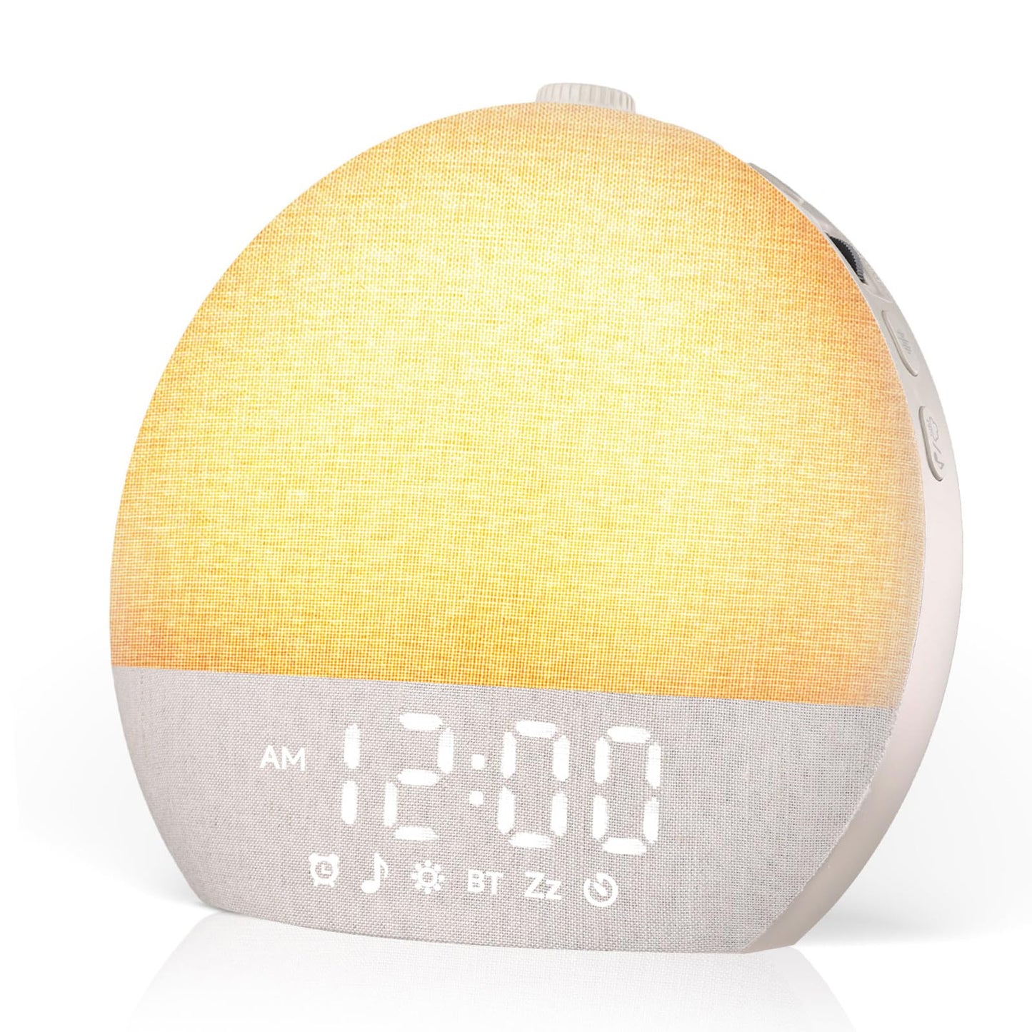 Geuuap Sunrise Alarm Clock White Noise Sound Machine for Bedroom