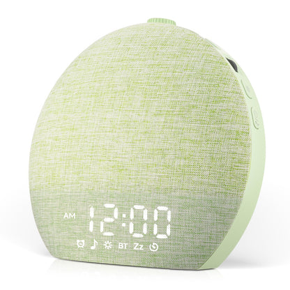 Geuuap Sunrise Alarm Clock White Noise Sound Machine for Bedroom