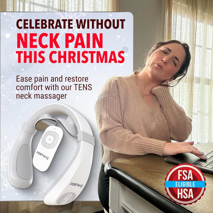 Heated Neck TENS Massager with 15 Intensity Levels